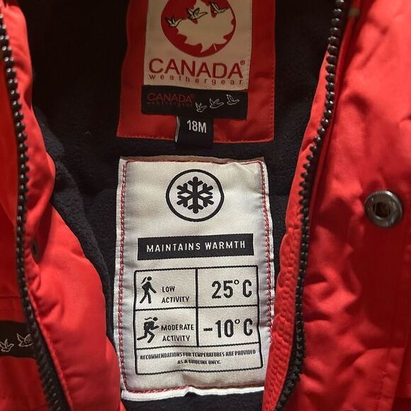 Canada Weathergear toddler puffer jacket 18m - Picture 8 of 8